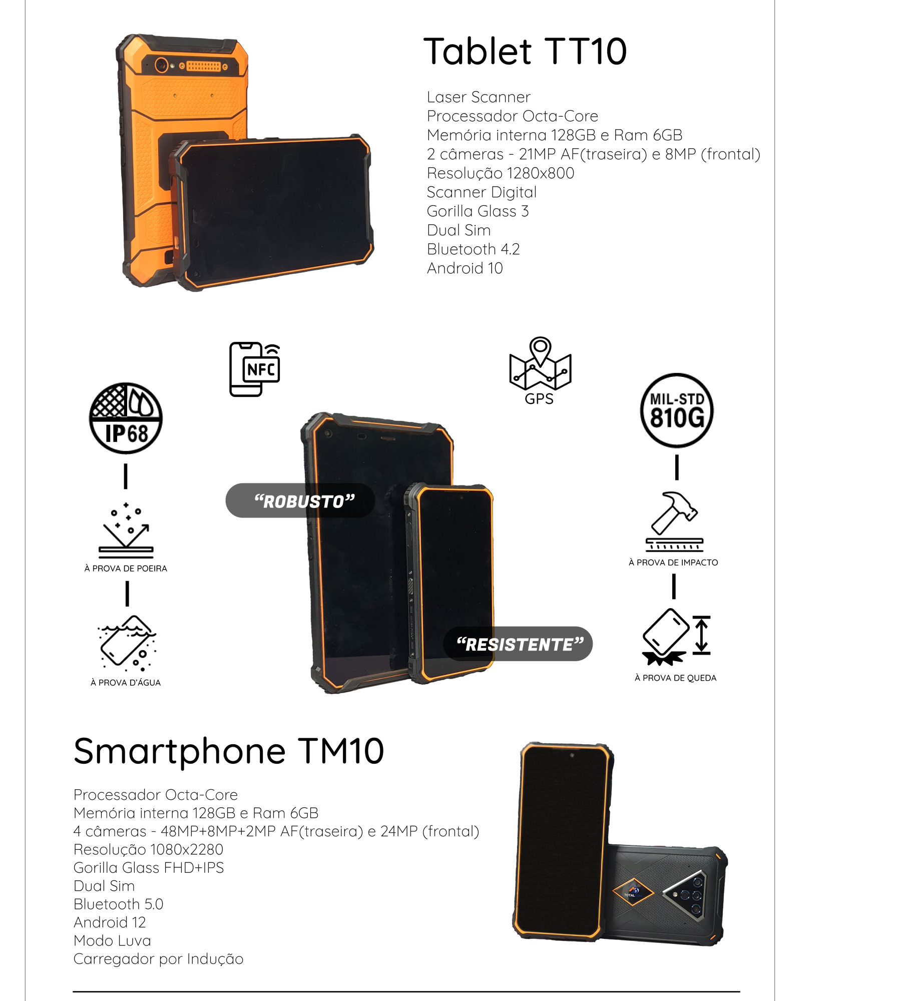 Flyer TT10 e TM10