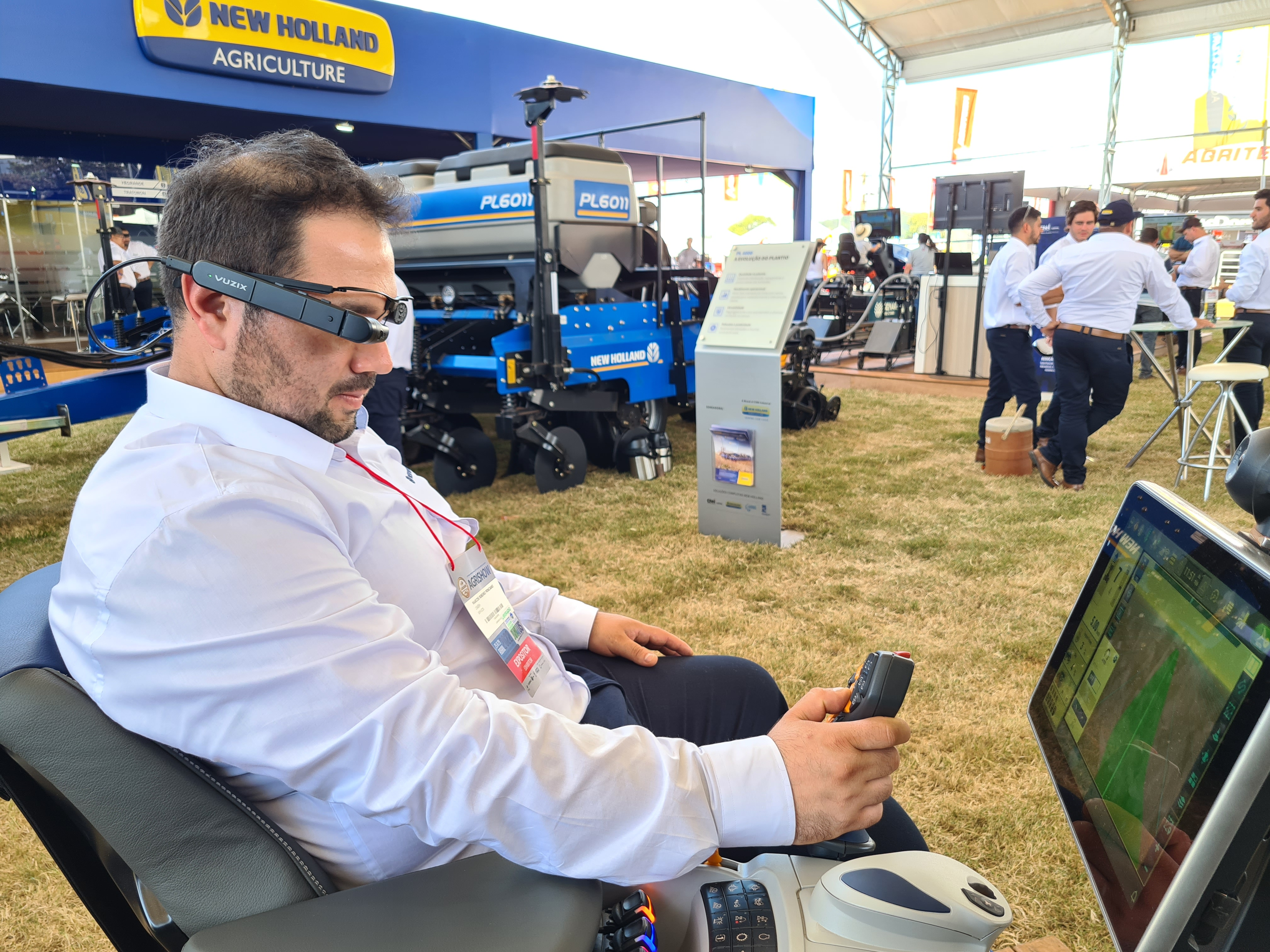 New Holland apresenta agricultura digital na Agrishow 2022